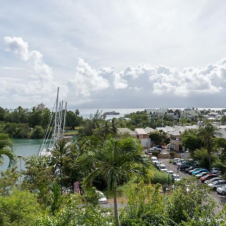 Superbe Studio En Duplex, Vue Sur Mer Et Piscine Ле Госие Екстериор снимка